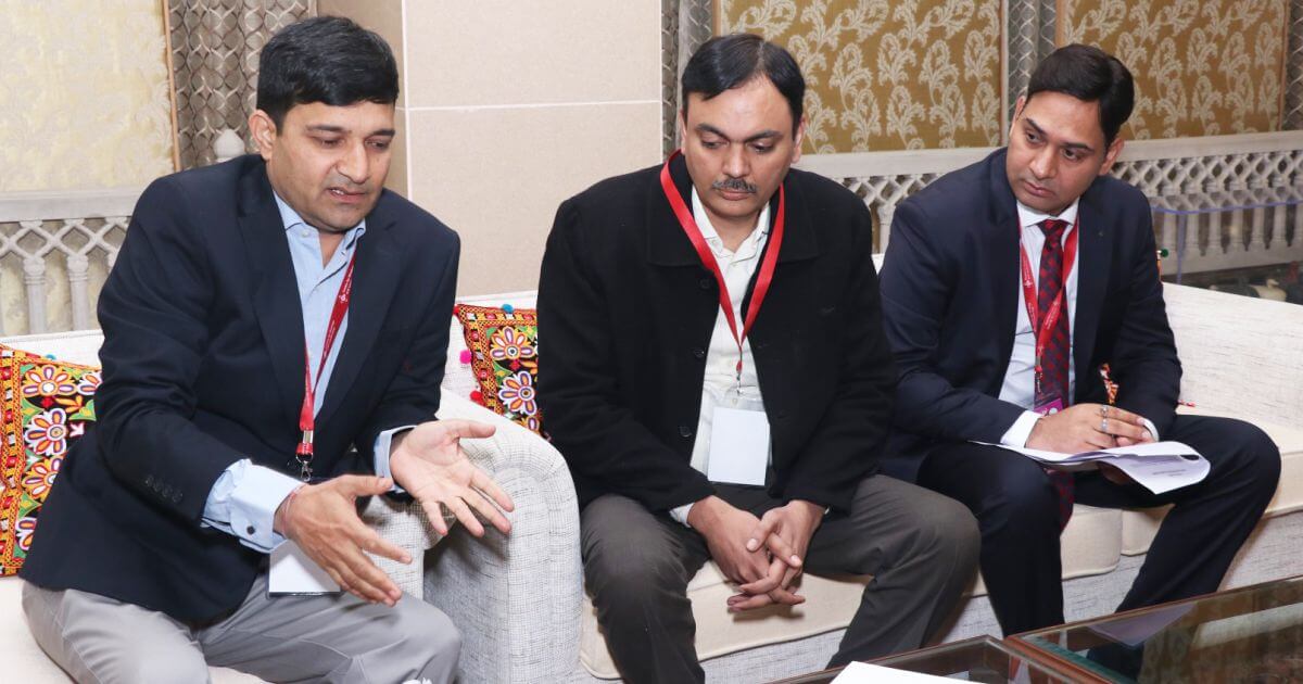 Mr. Abhinav Nautiyal, (VP) and Team, SIR Biotech India Limited with Mr. Vikas Sharma, Director & Chief executive, CSL.