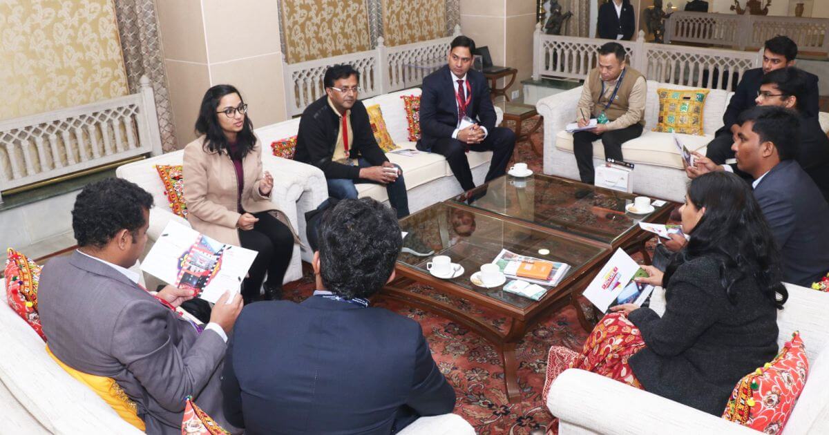 Mr. Mitesh Singh (Head Projects) and Team, Picture Time with Ms. Bhavna Saxena (IPS) Special Commissioner APEDB, Mr. Vikas Sharma, Director & Chief executive, CSL. Mr. Himanshu Shukla, IAS, Director, Department of Tourism, and Mr. S Shaanmohan, Additional Commissioner, IAS, APCRDA