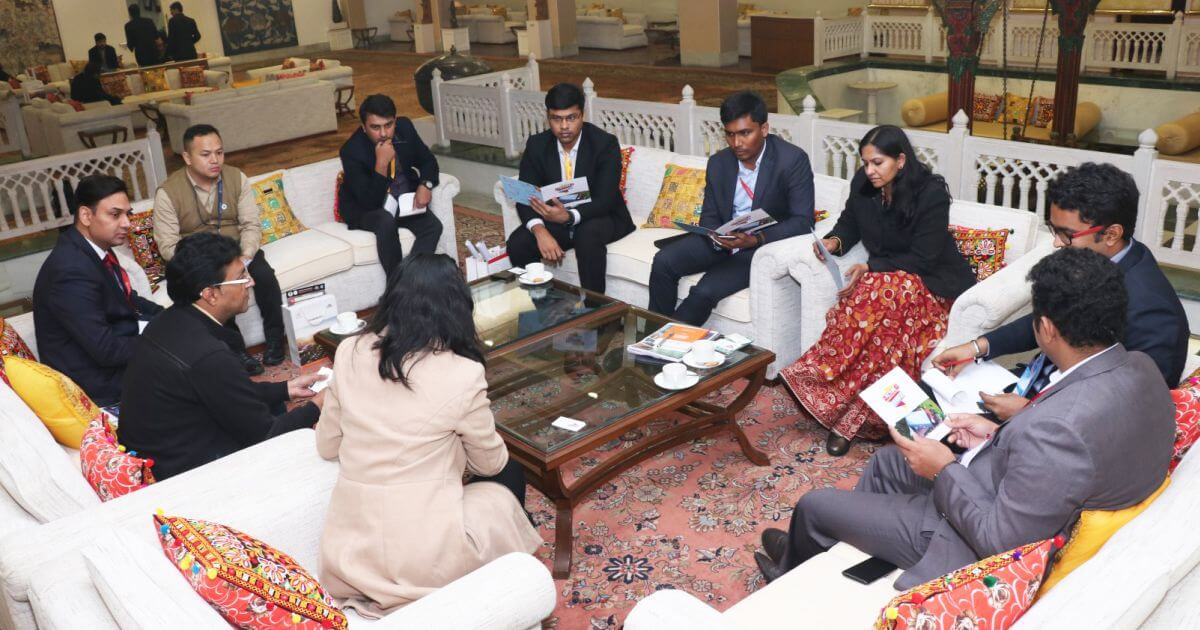 Mr. Mitesh Singh (Head Projects) and Team, Picture Time with Ms. Bhavna Saxena (IPS) Special Commissioner APEDB, Mr. Vikas Sharma, Director & Chief executive, CSL. Mr. Himanshu Shukla, IAS, Director, Department of Tourism, and Mr. S Shaanmohan, Additional Commissioner, IAS, APCRDA