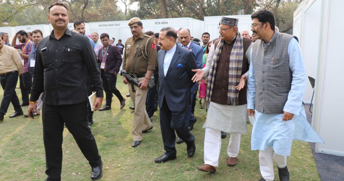 Hon’ble Dr. Jitendra Singh (MoS PMO) visited the special exhibition which was setup as a part of the programme