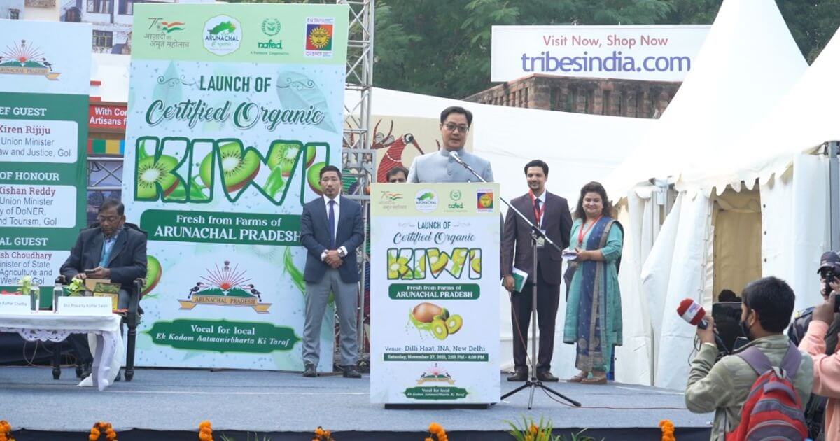 Shri Kiren Rijiju, Union Minister for Law and Justice addressing the august gathering