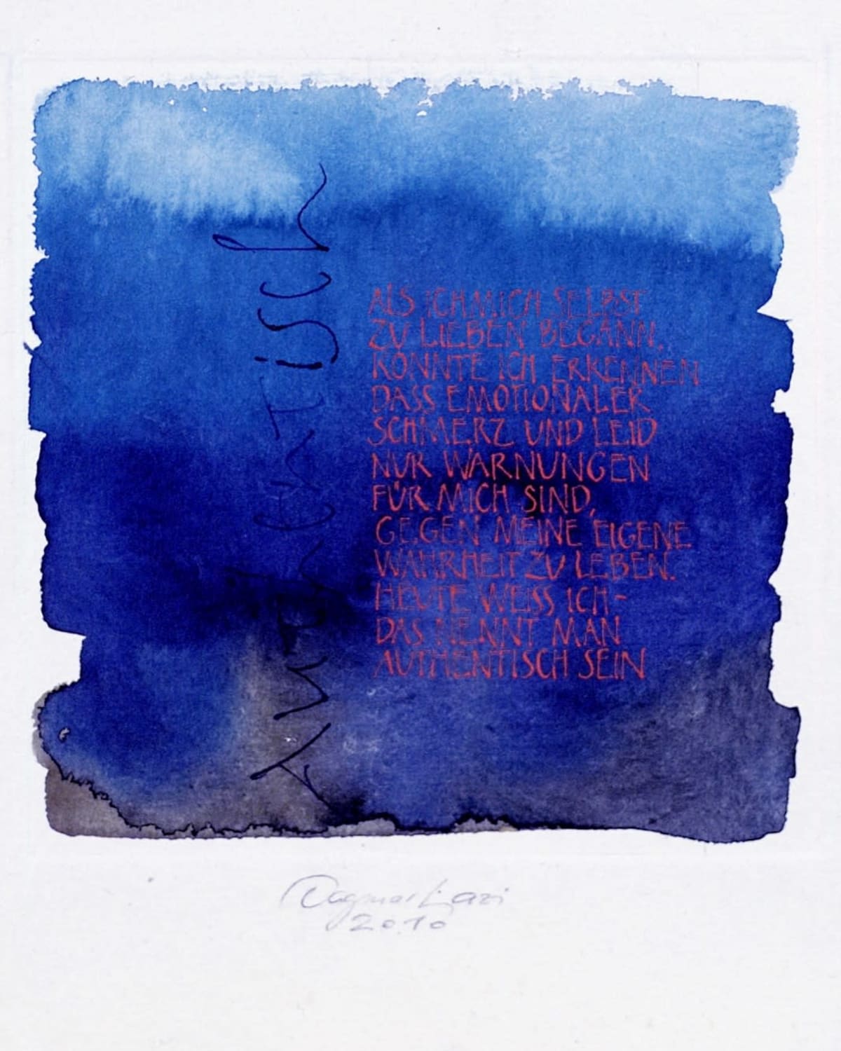 Kalligraphie — Eindruck 3