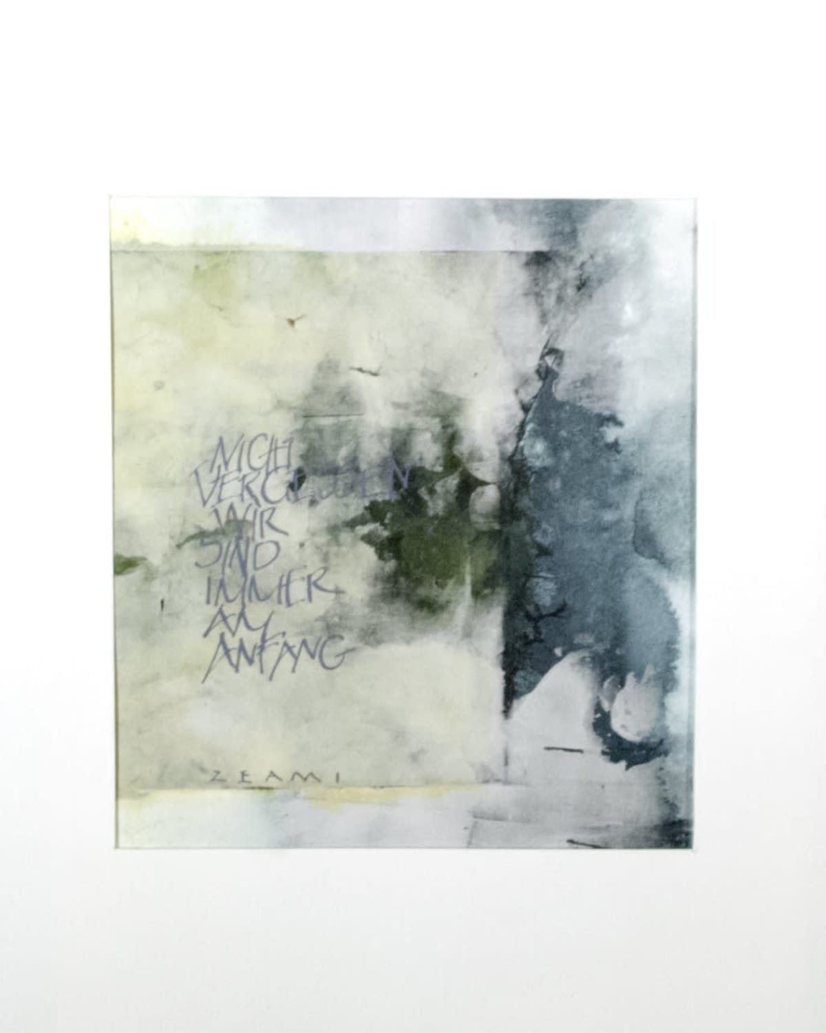 Kalligraphie — Eindruck 7