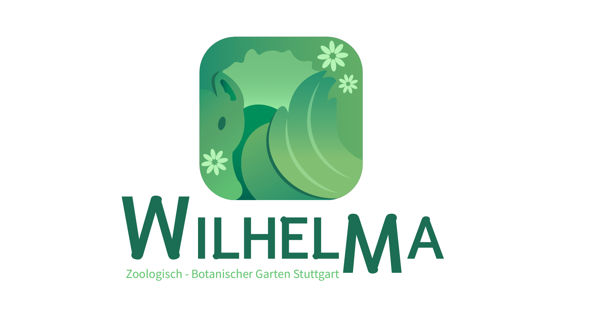 Wilhelma Poster und Logo Design