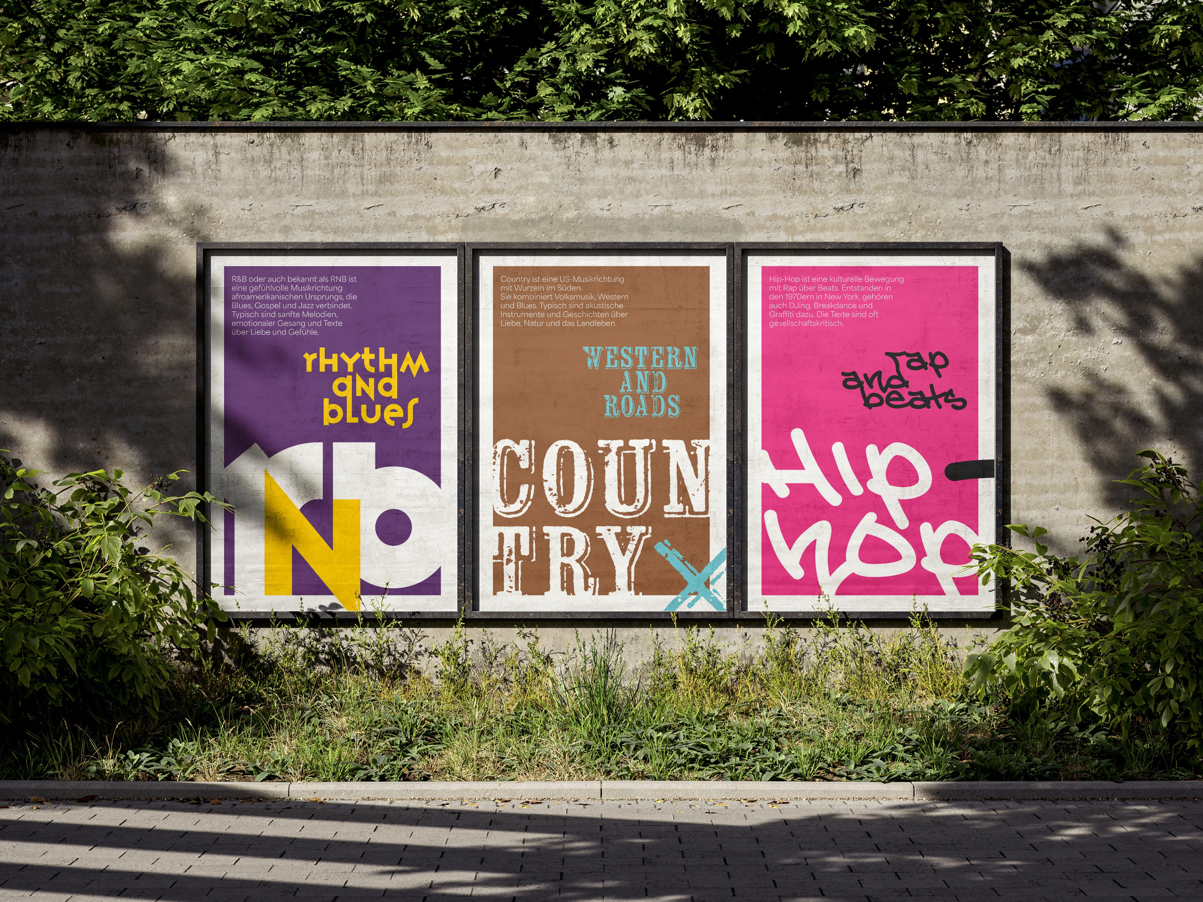 Musikgenres im seriellen Gestaltungsprozess