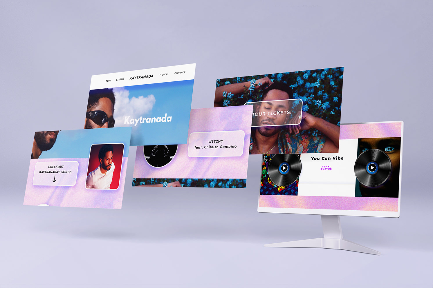 Webseiten-Pitch  -  KAYTRANADA