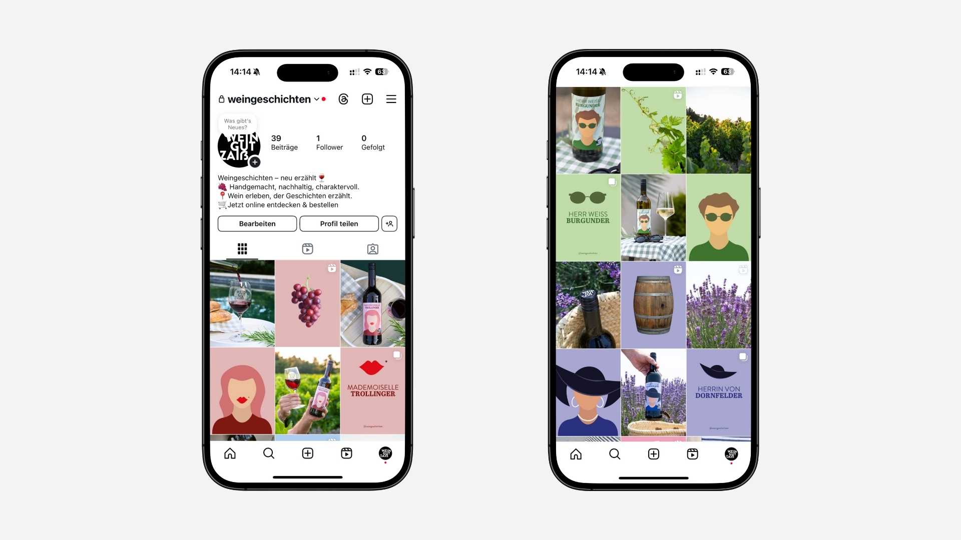 Weingeschichten neu erzählt – Etiketten im Fokus