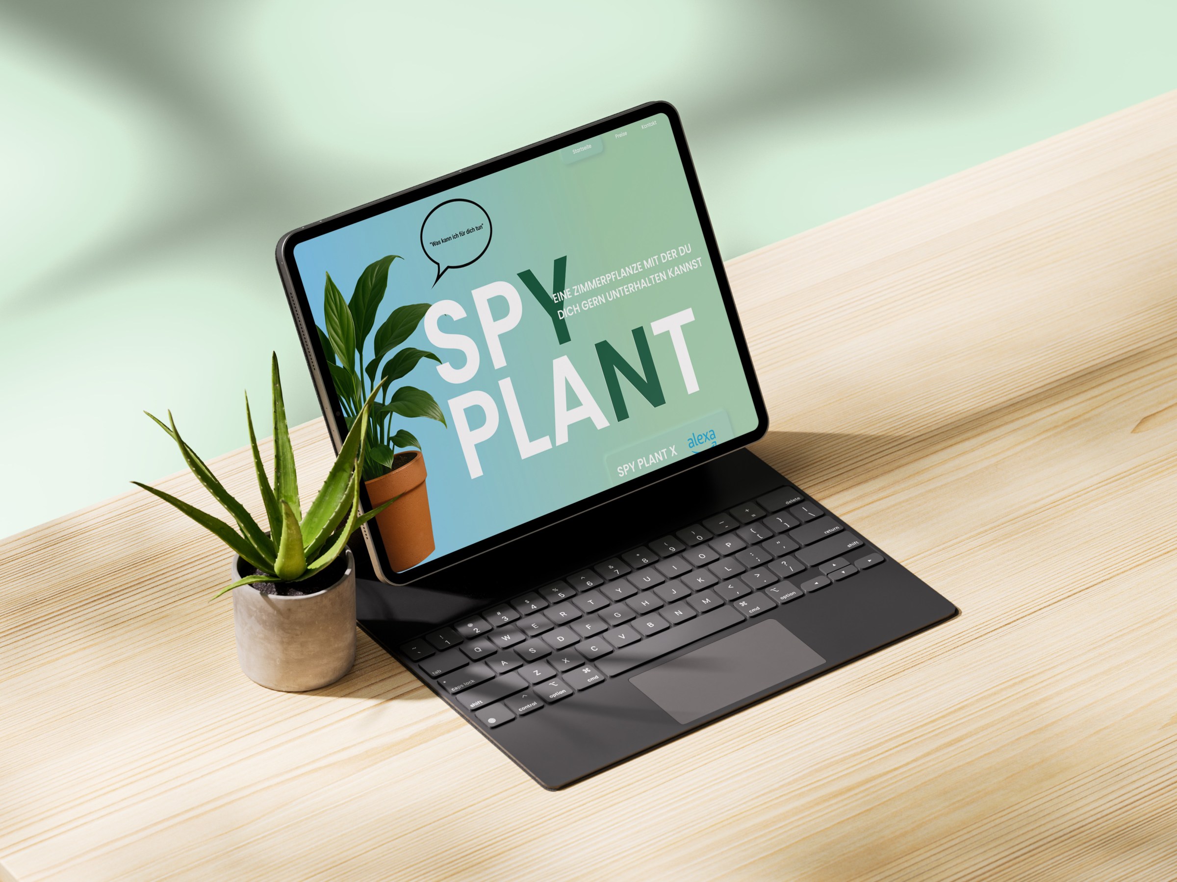 SPY PLANT X Alexa