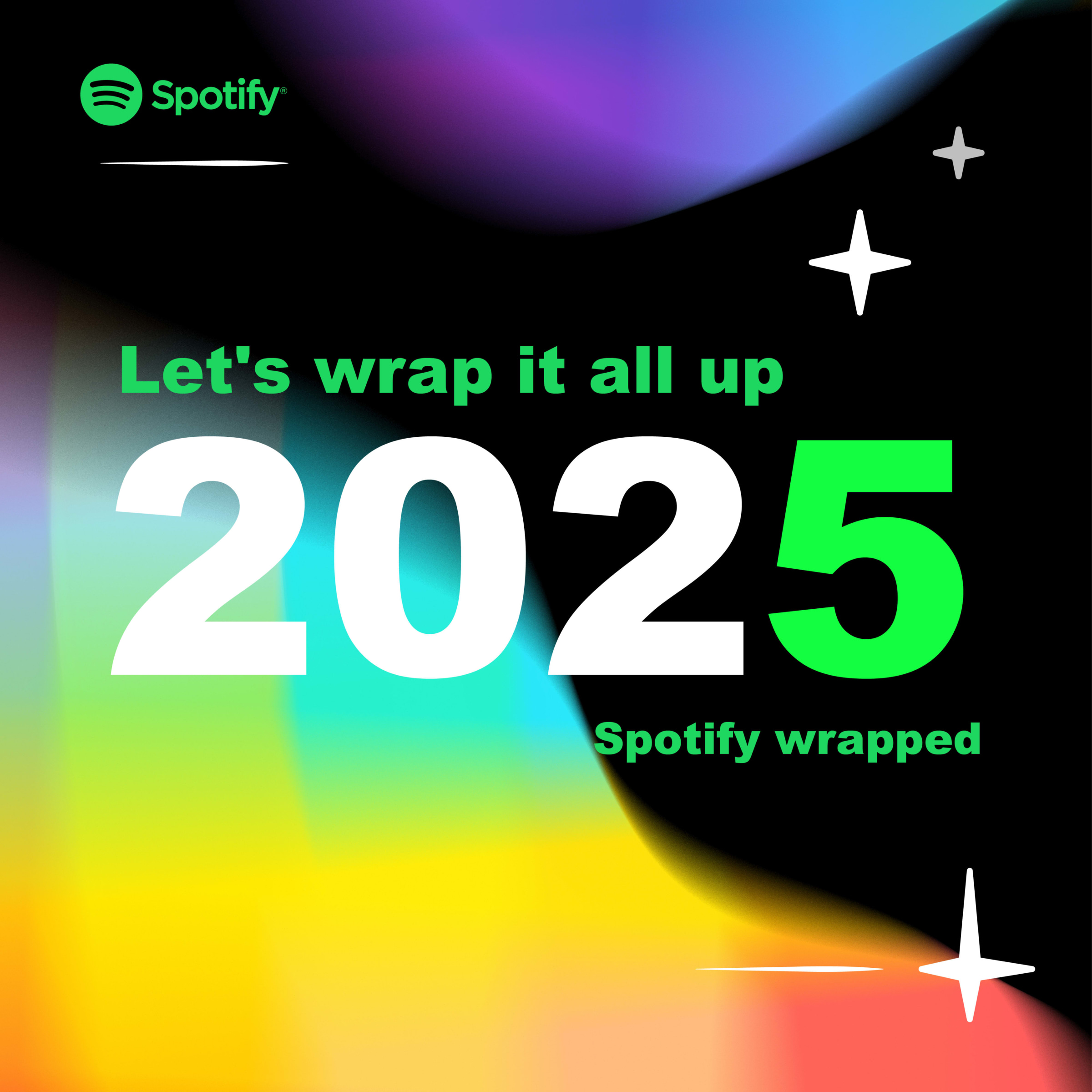 Let's wrap it all up ( 2025 Spotify Wrapped Design)