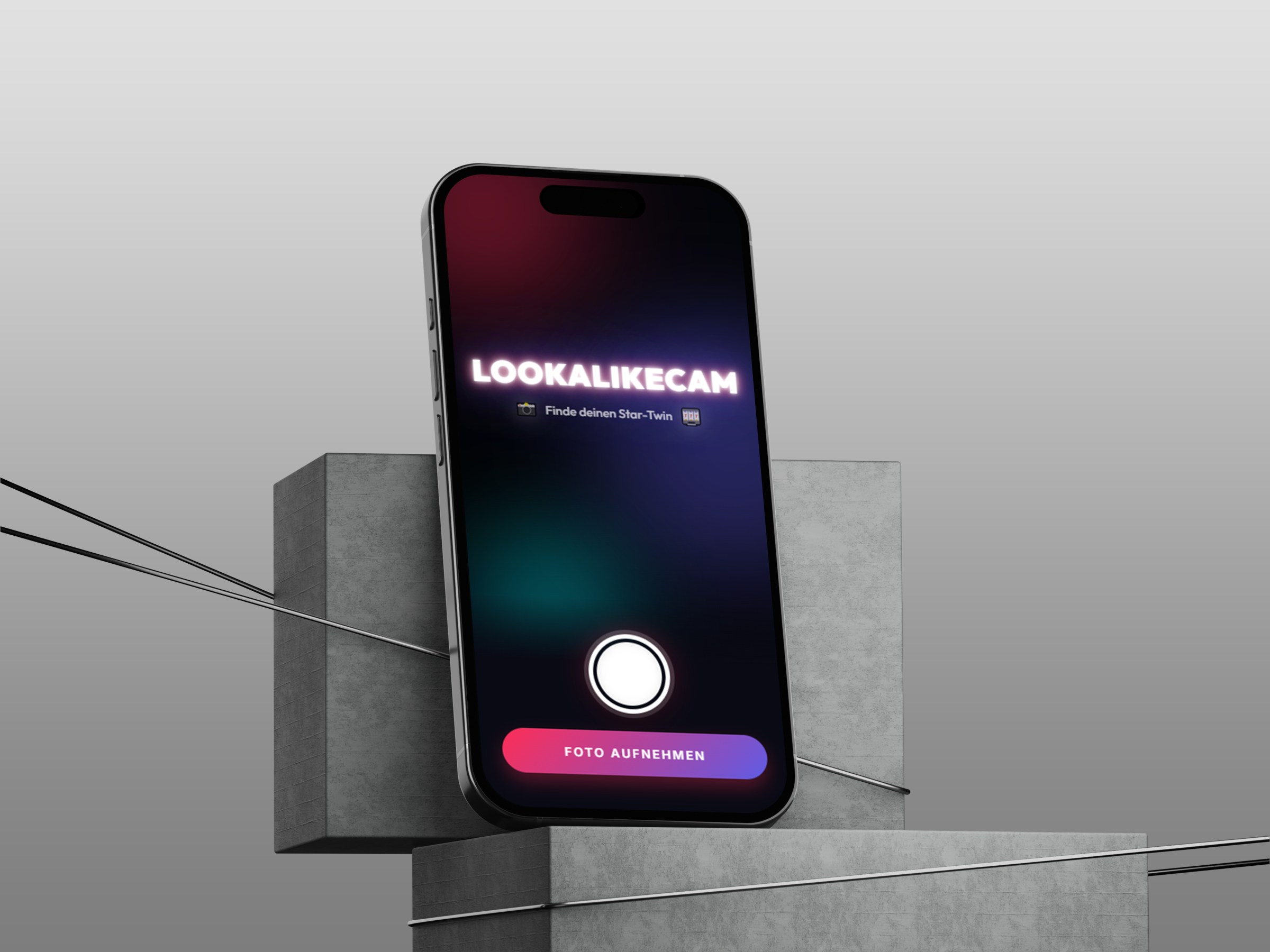 Lookalikecam-App Mockups