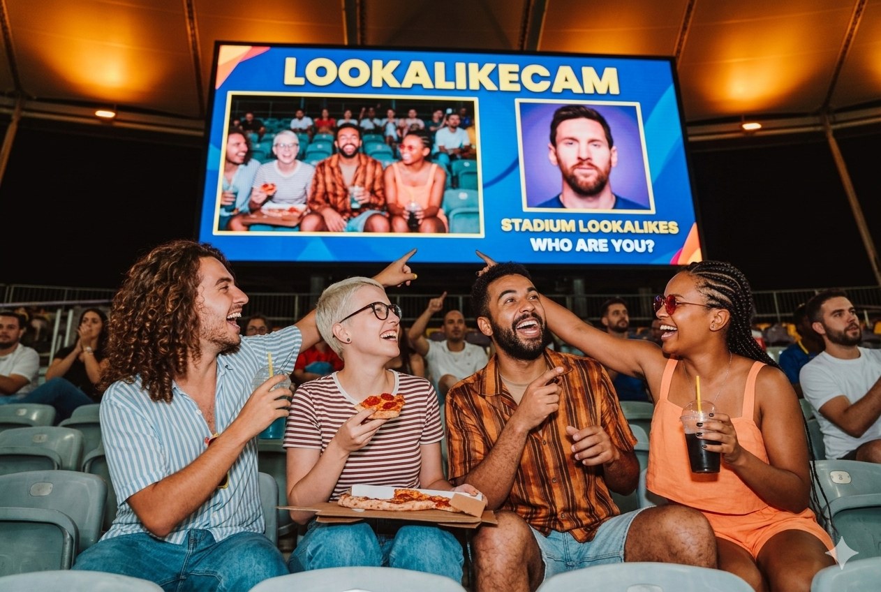 Lookalikecam-App Mockups