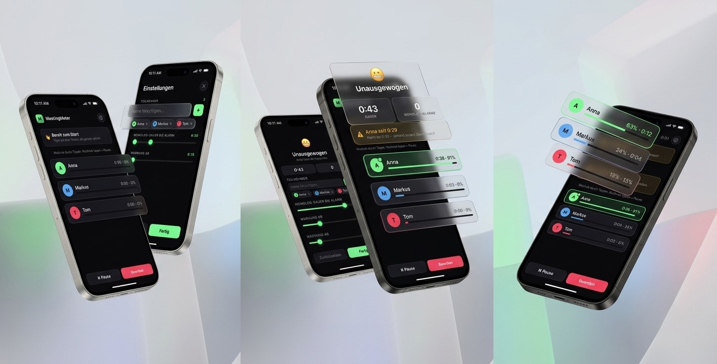 MeetingMeter – Intelligente Stimmanalyse gegen Monologe