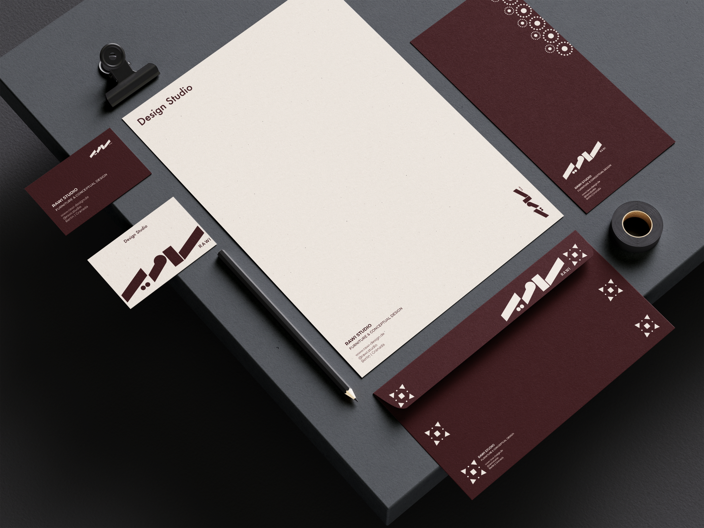 RAWI Studio – Branding & Visual Identity