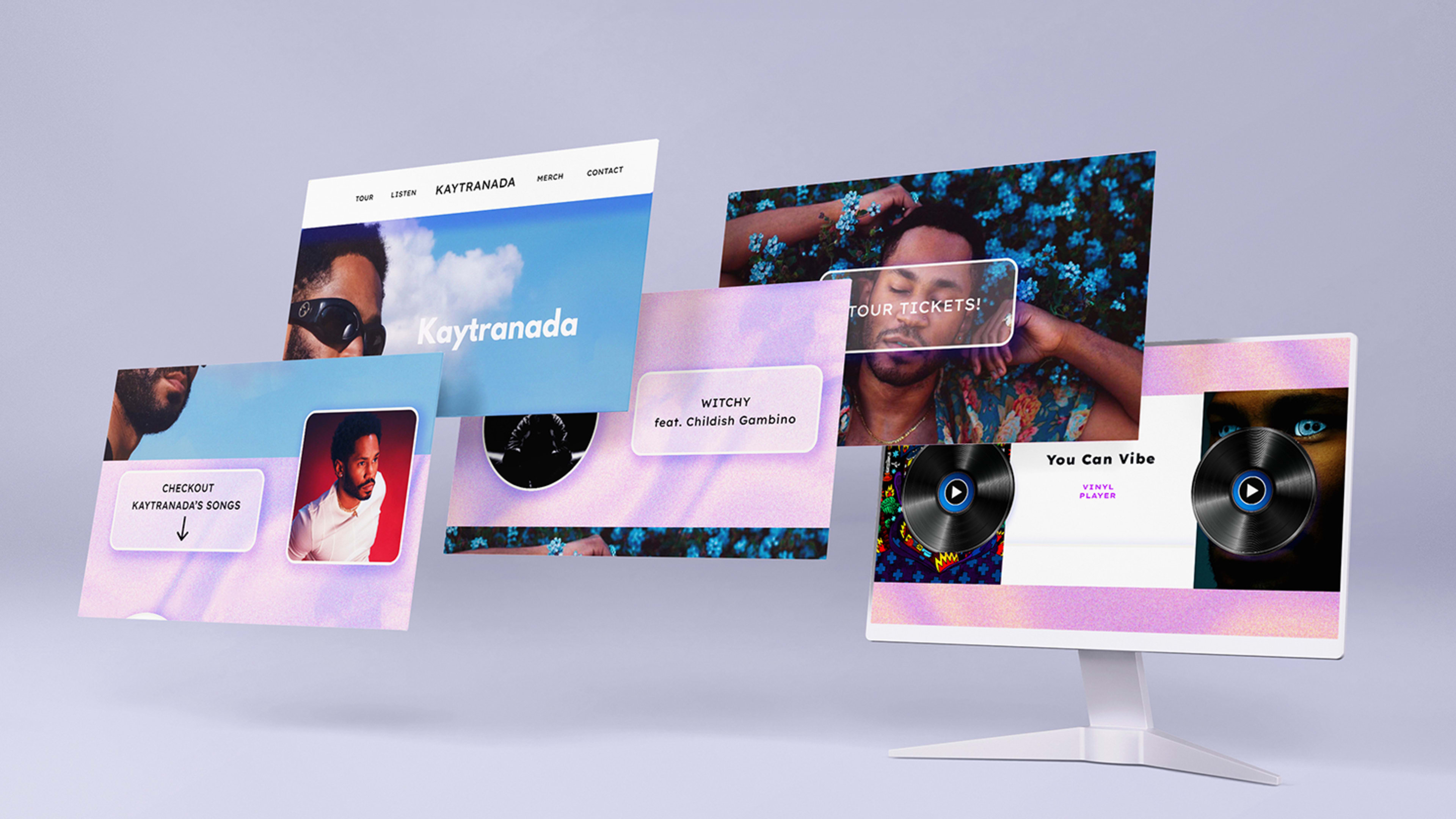 Webseiten-Pitch  -  KAYTRANADA