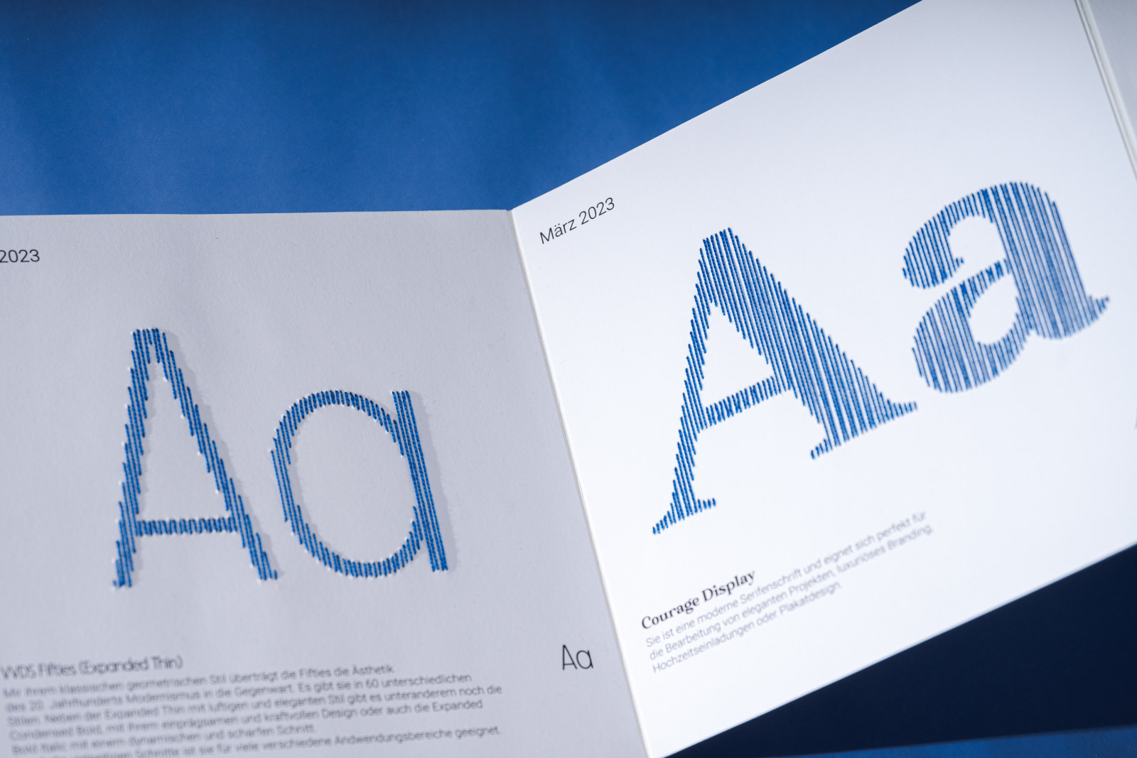 Leporello-Typografie