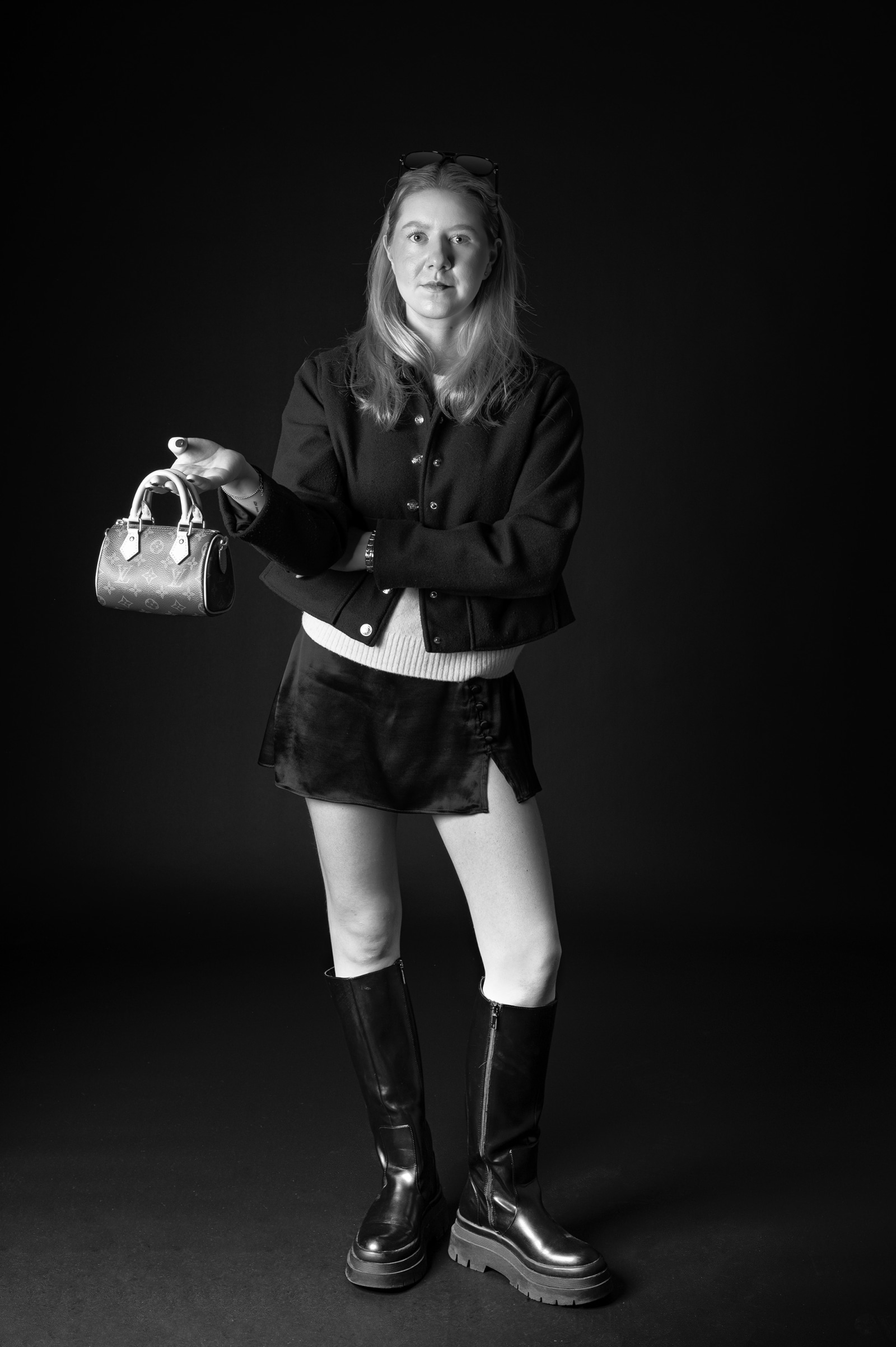 A Beauty in Black and White