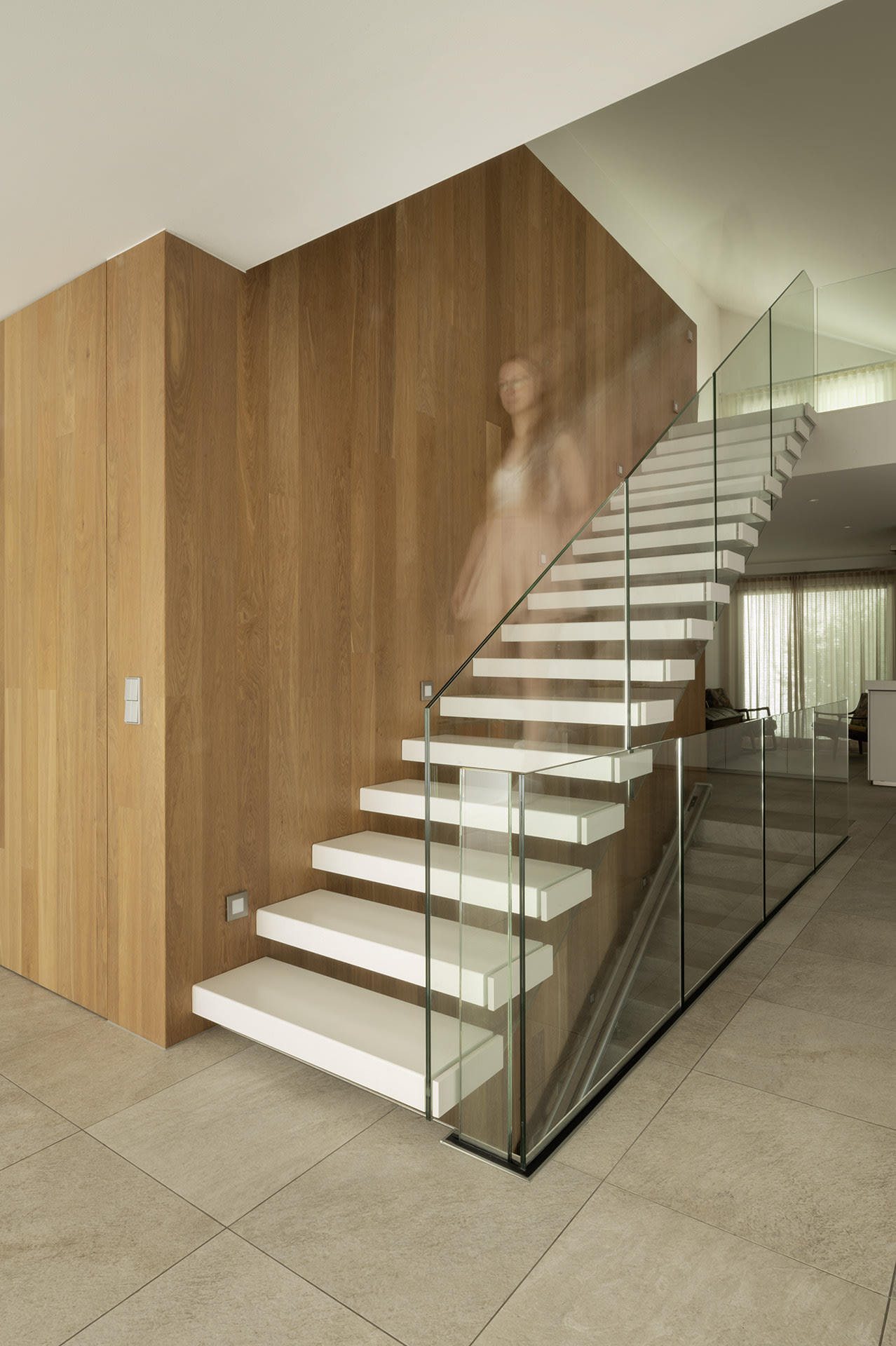 Architektur einer Treppe