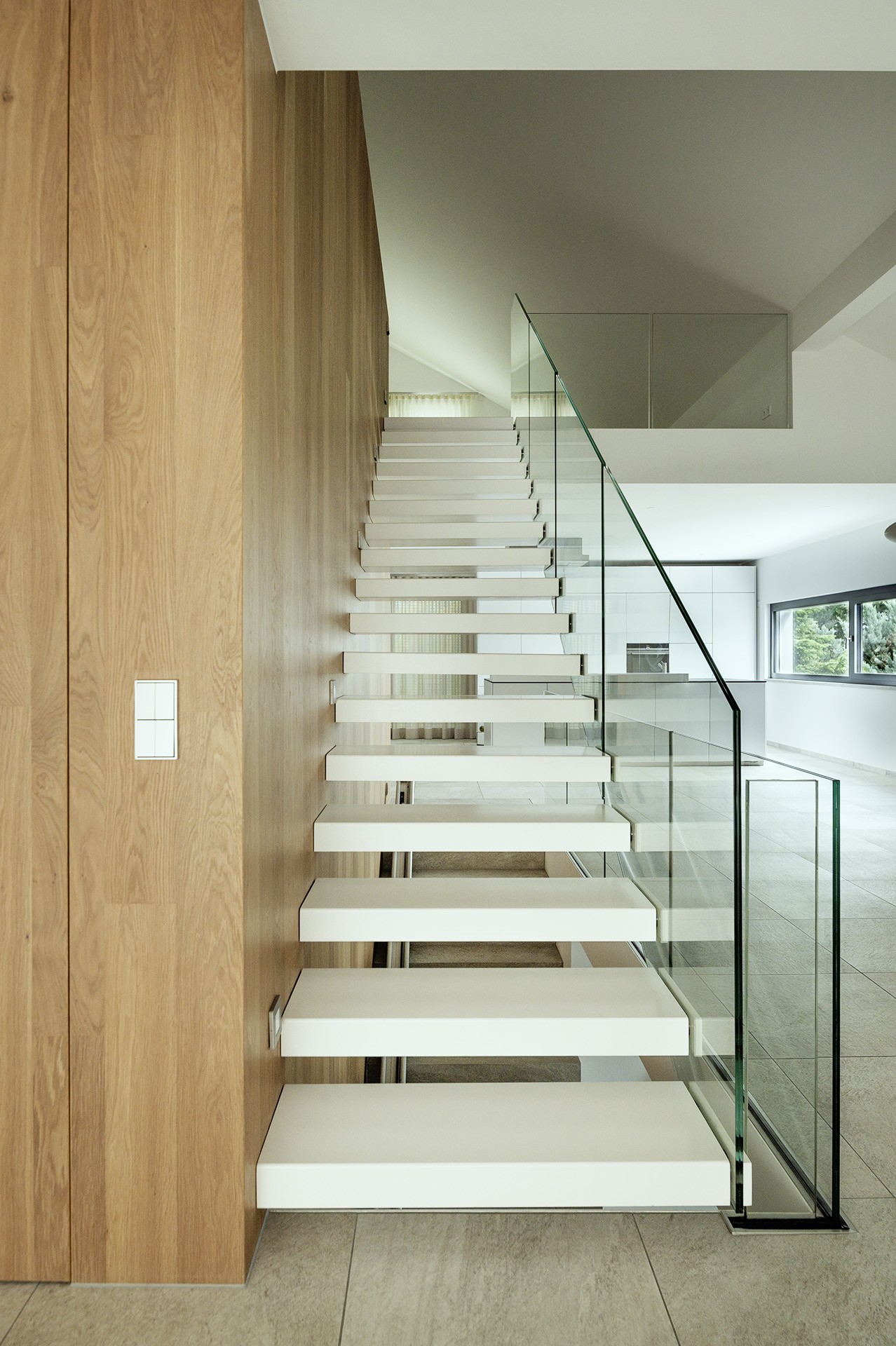 Architektur einer Treppe