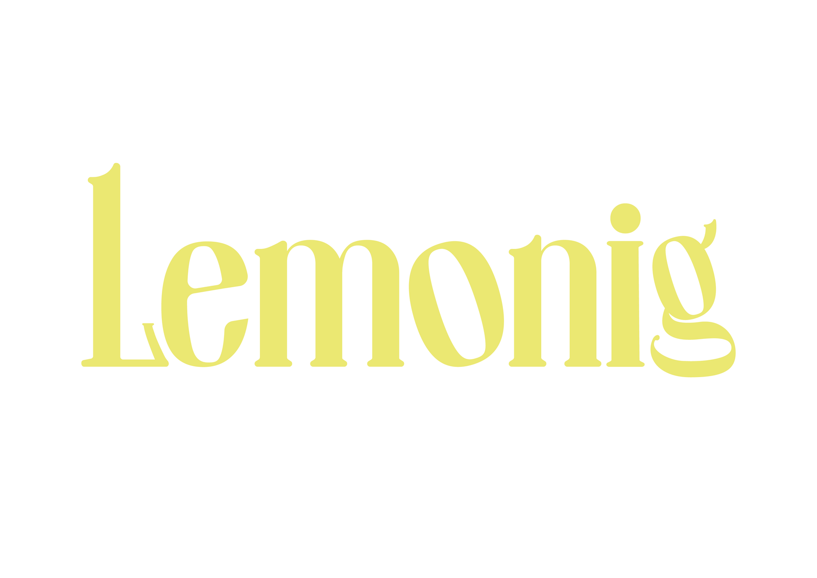 Logo und Verpackung im Einklang – Gestaltungskonzept für „lemonig“