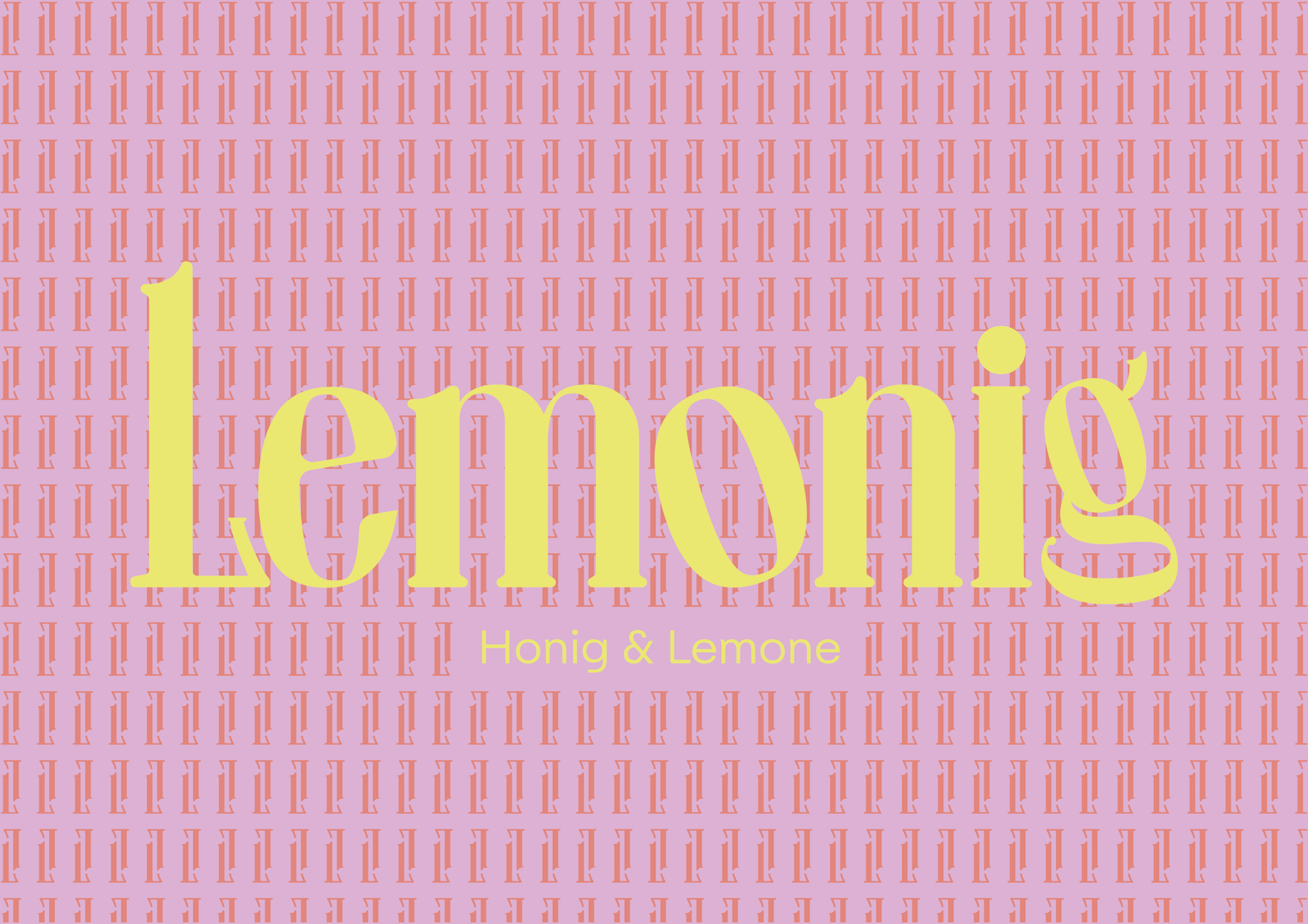 Logo und Verpackung im Einklang – Gestaltungskonzept für „lemonig“