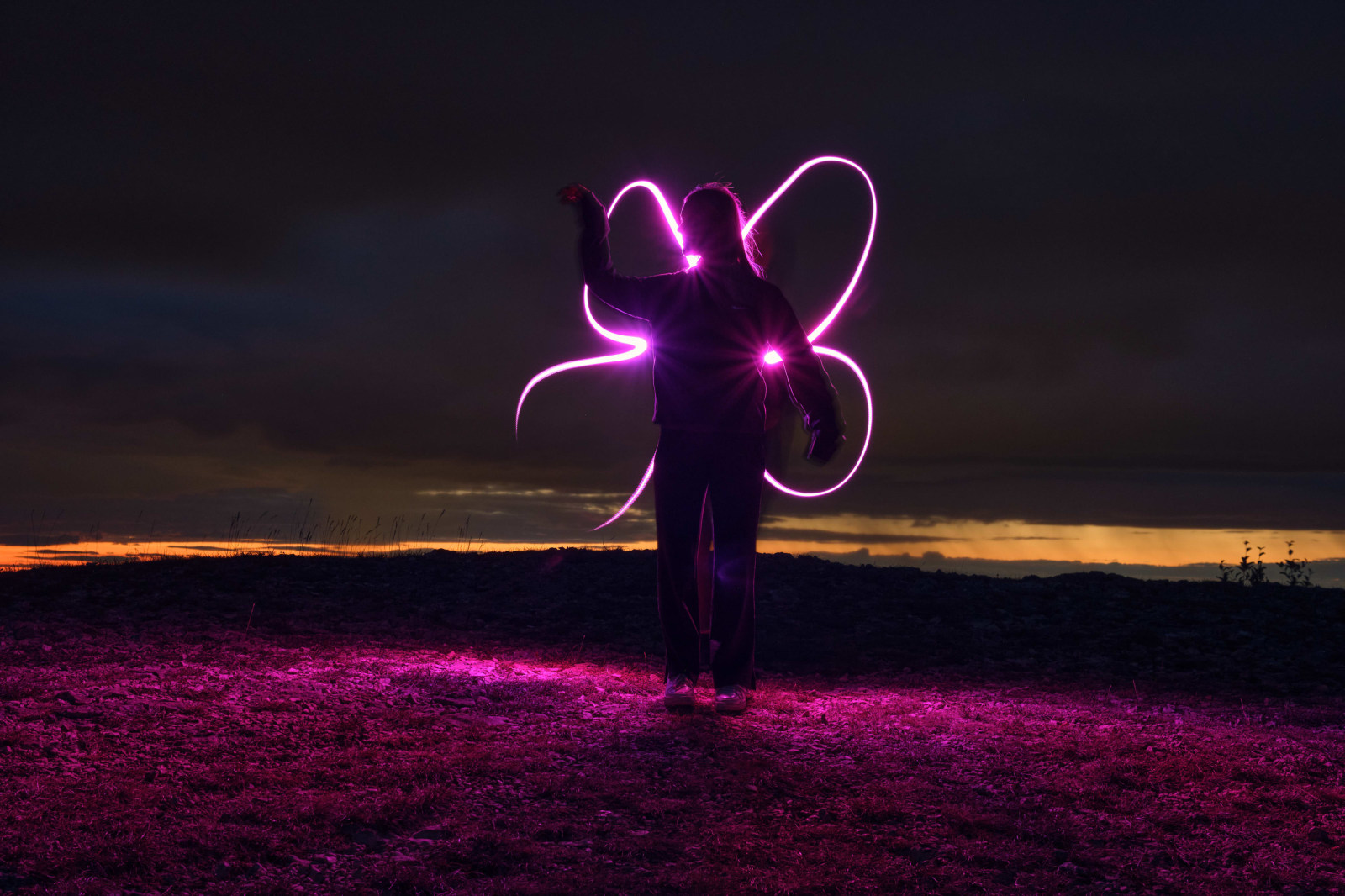Workshop: Natur-, Sternenfotografie, Lightbrush und Lightpaint am Breitenstein.