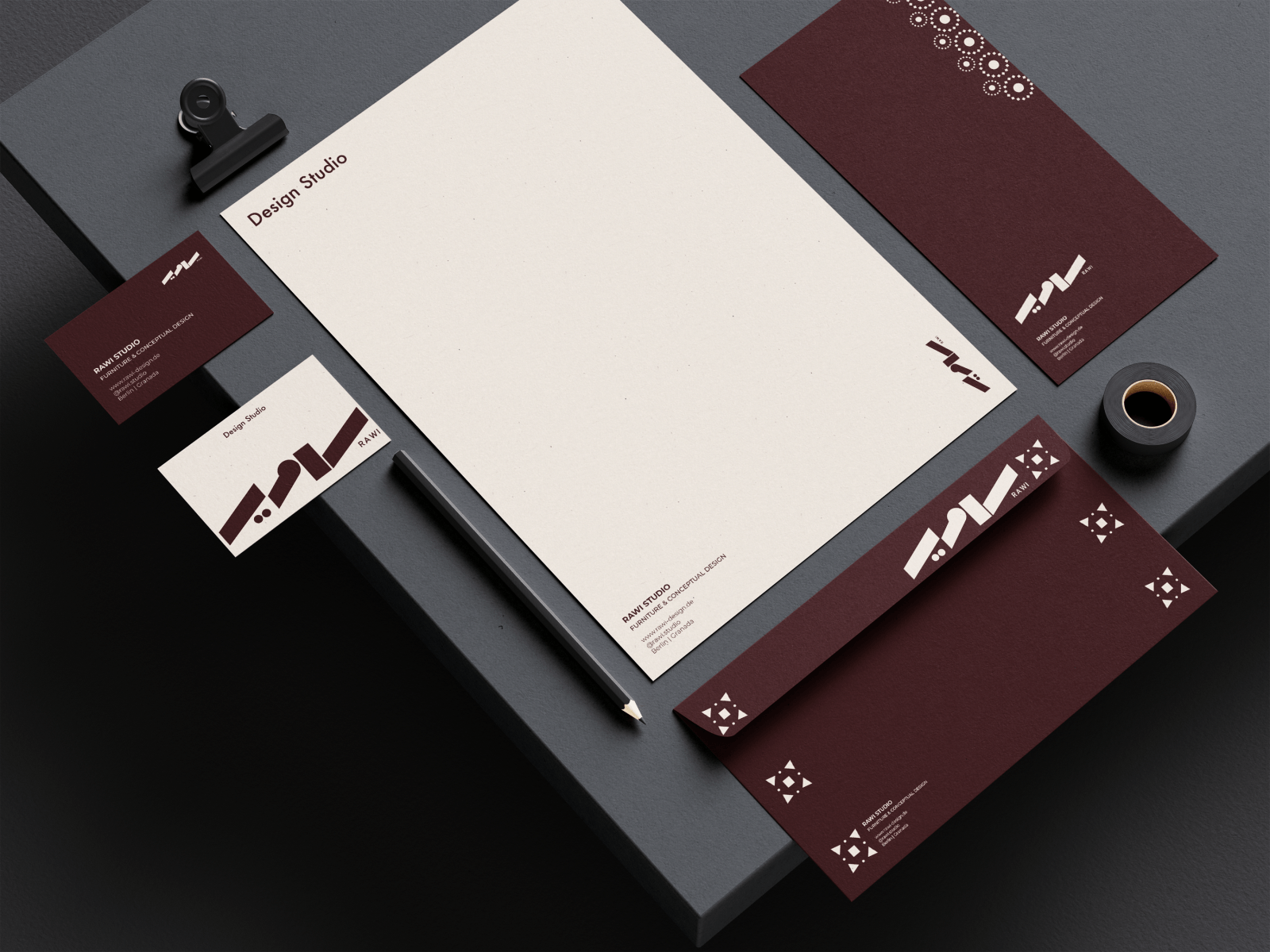 RAWI Studio – Branding & Visual Identity