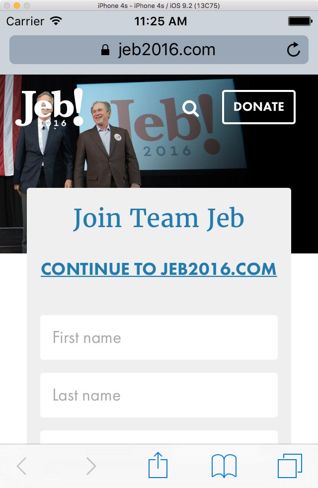 Jeb Bush’s Responsive Images Problem Cloud Four Blog