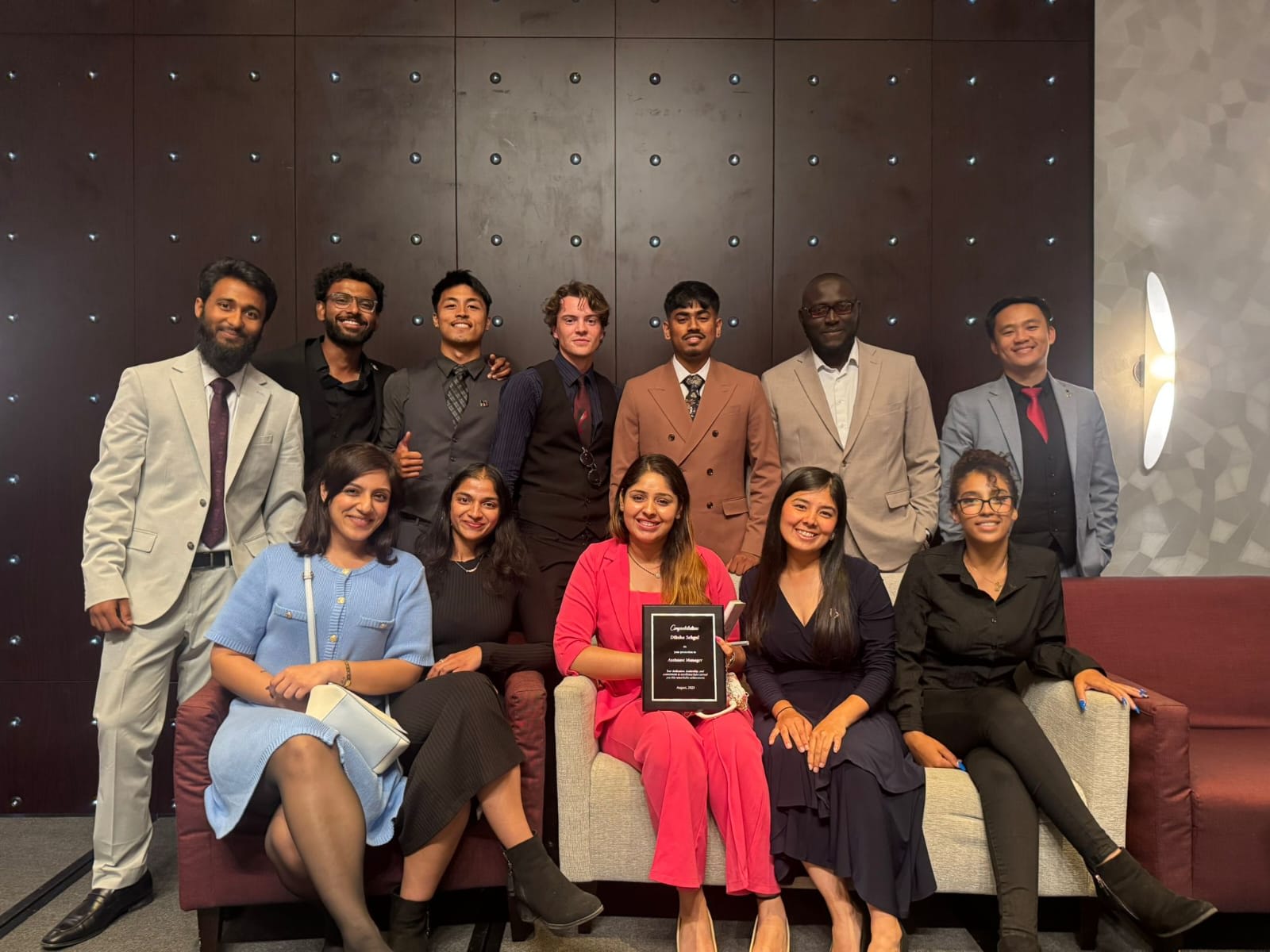 Persevia team award ceremony