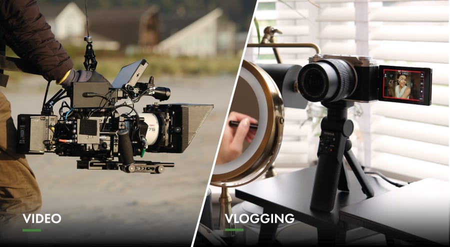 Fujifilm Video, Vlogging