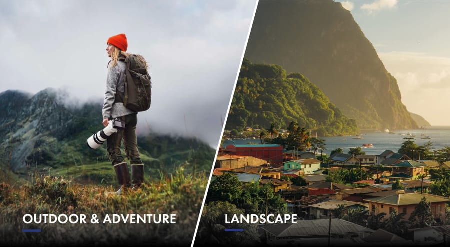OM System Outdoor & Adventure, Landscape