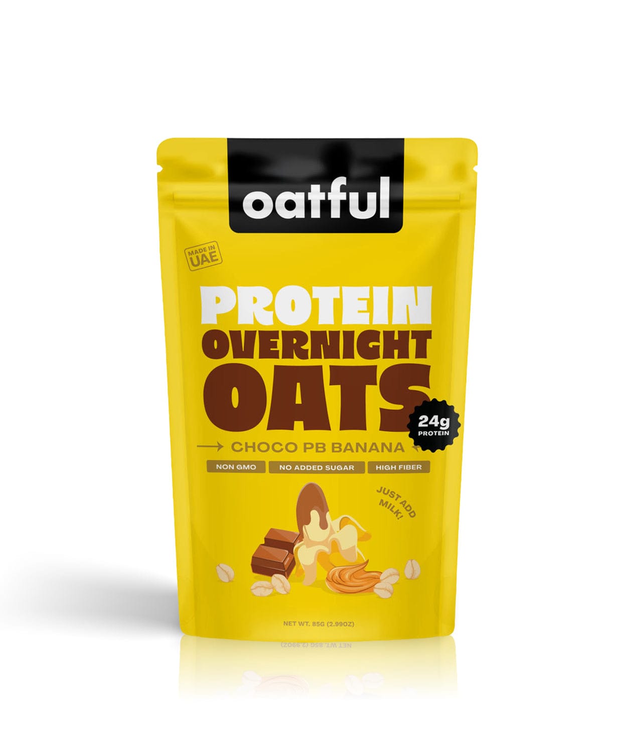 Protein Overnight Oats, Chocolate Brownie, Chocolate Brownie