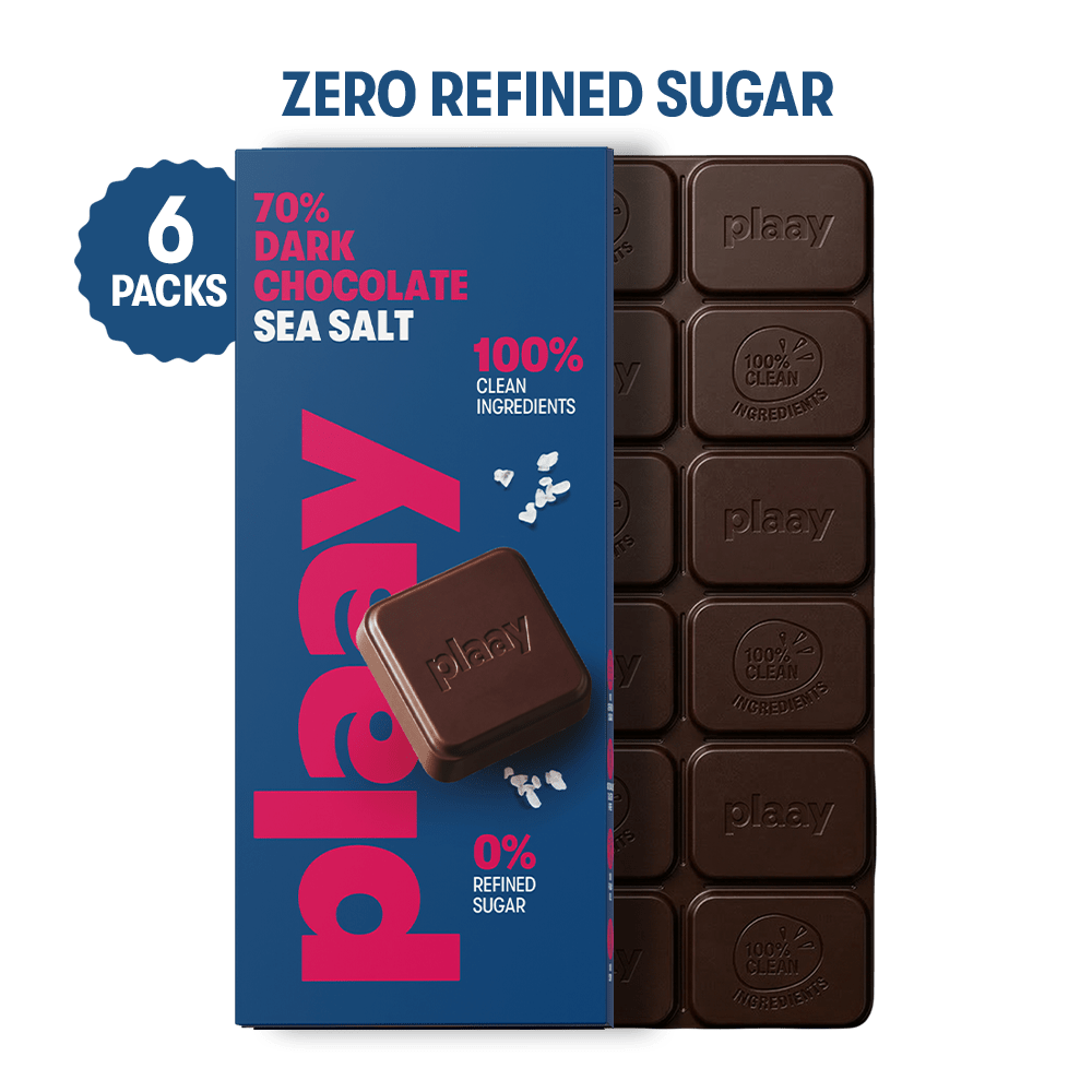 70% Dark Chocolate, Sea Salt, Sea Salt