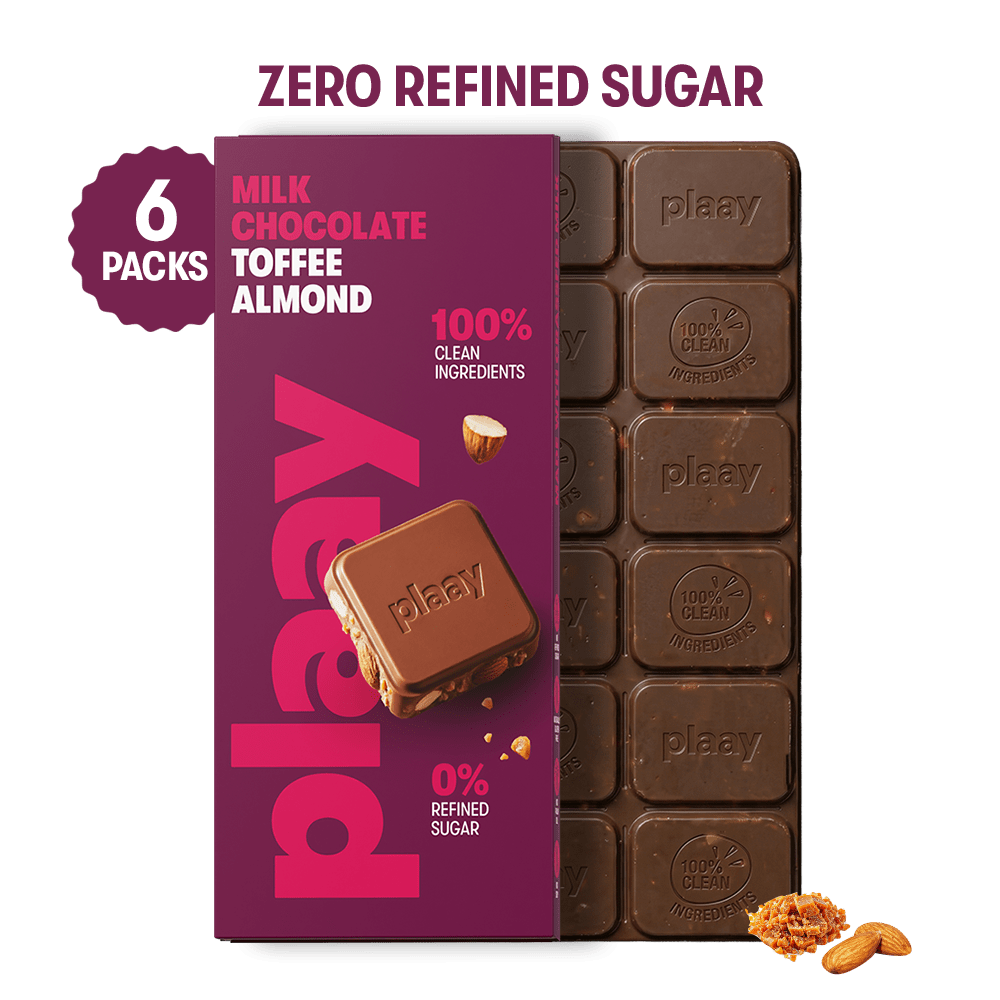 Milk Chocolate, Almonds & Toffee, Almonds & Toffee
