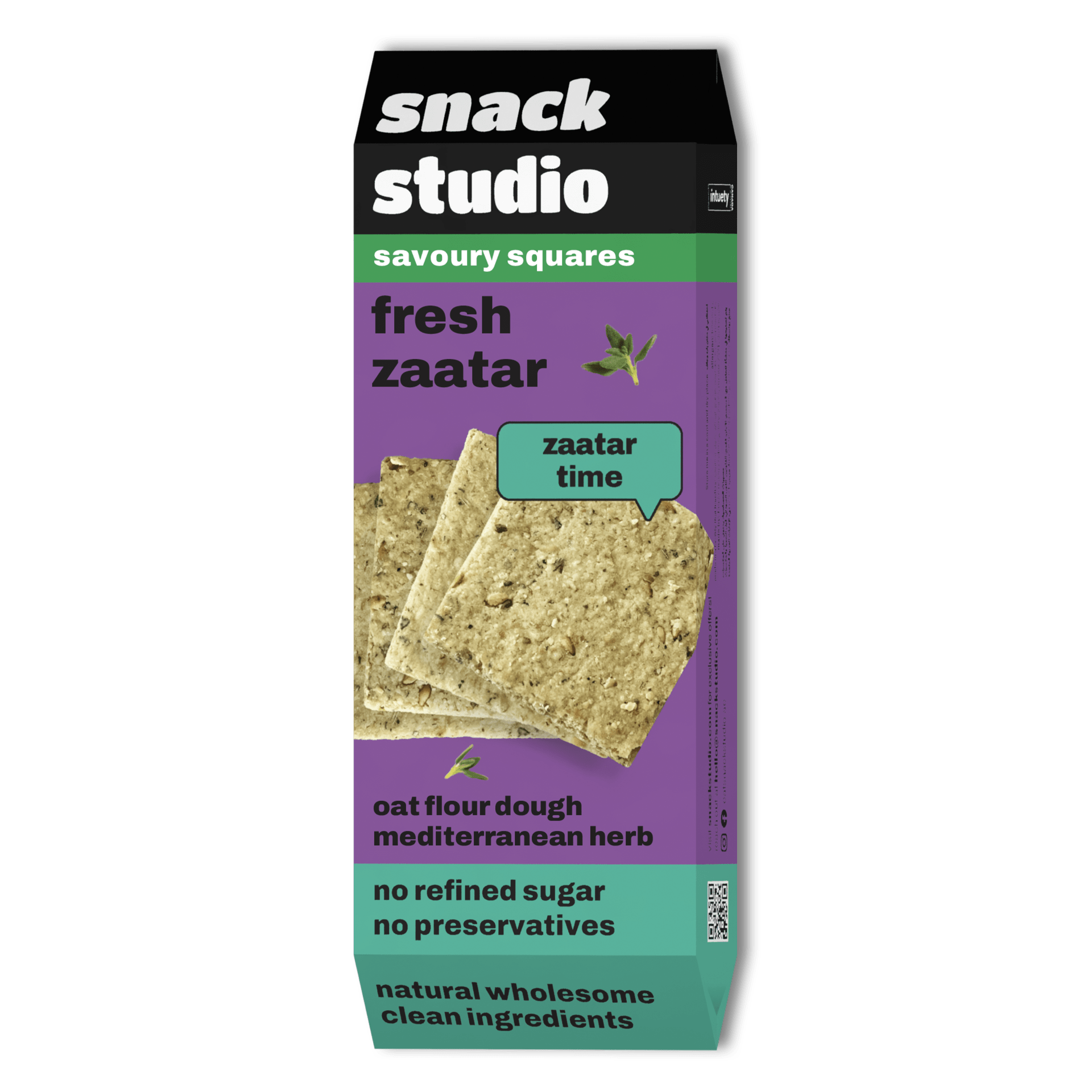 Cracker Squares, Za'atar, Za'atar