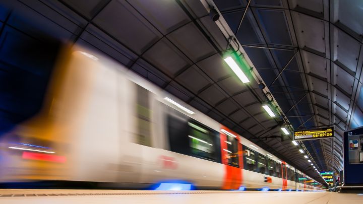 London overground train