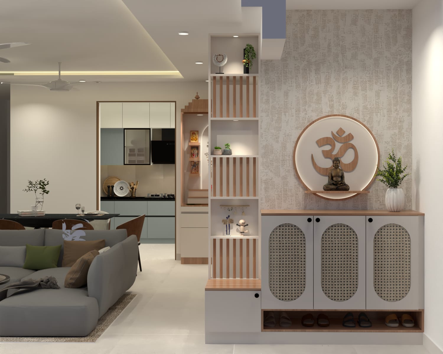 Storage Unit Partitioning Modular Venetus Interior: Modern Home Design & Decor
