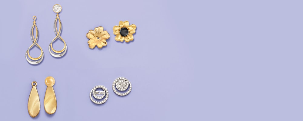 Earring Jackets. Take A Shine To The Latest Styles.