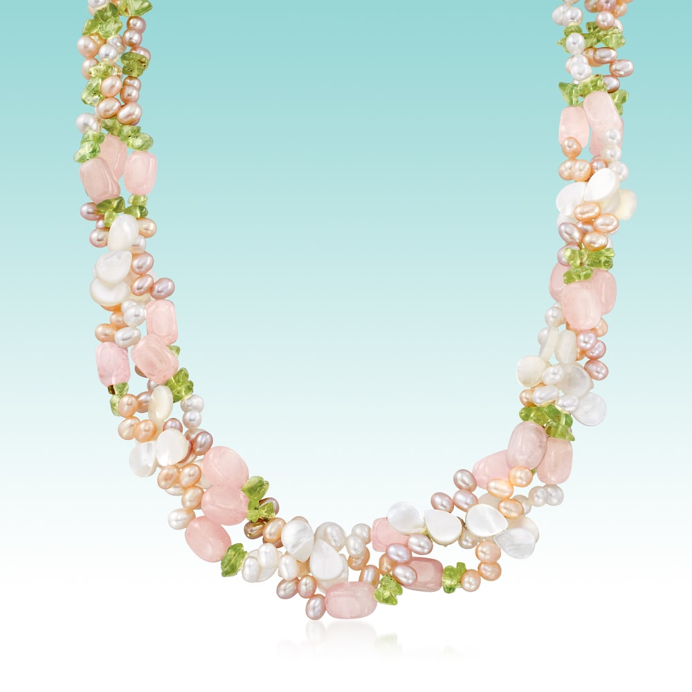 18" Summer Pink & Grey PASTEL Wooden BEAD Statement NECKLACE Silver Chain 16" 18" Summer Pink & Grey PASTEL Wooden BEAD Statement NECKLACE Silver Chain 16"