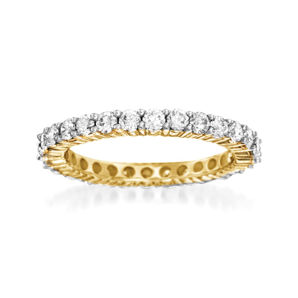 Ross-Simons 1.50 ct Diamond Eternity Band in 14kt White Gold For Women t.w