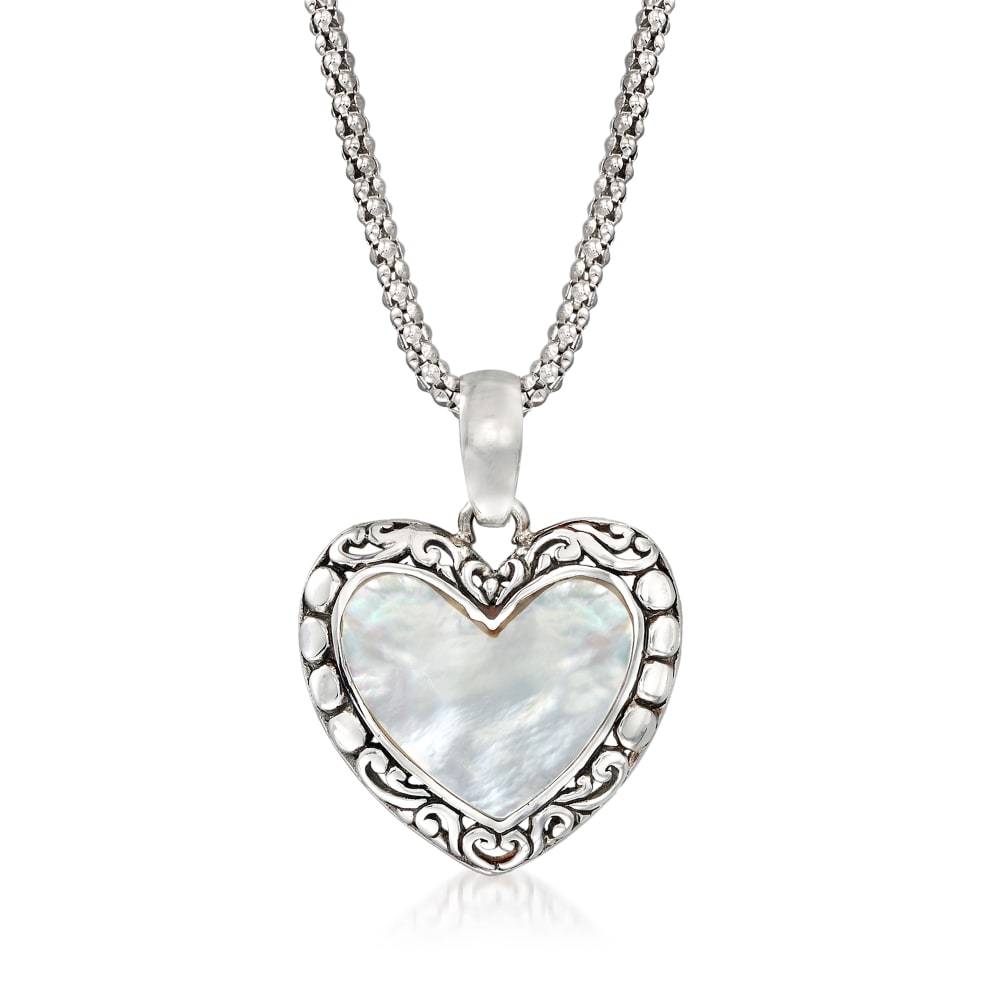 ross simons heart necklace