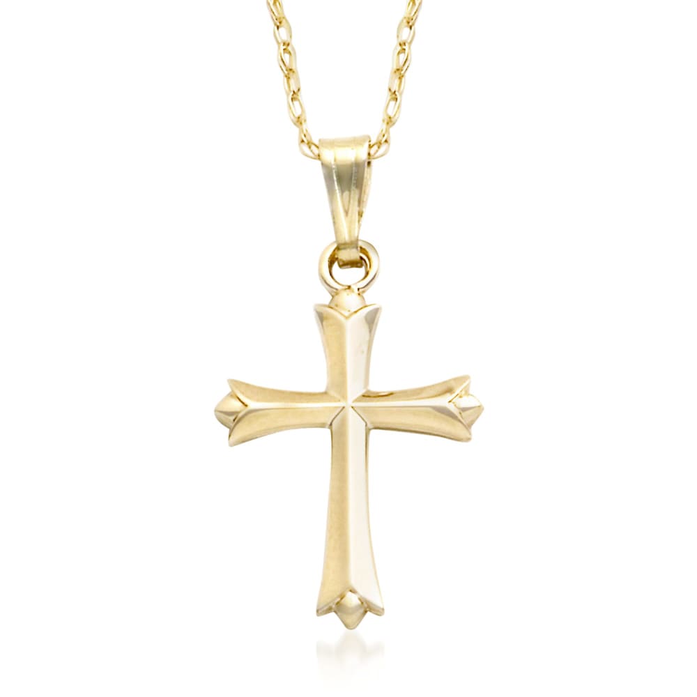 FB Jewels Solid Message Metal Cross Necklace And Earring Set Functional Pendant With Faith FB Jewels Solid Message Metal Cross Necklace And Earring Set Functional Pendant With Faith