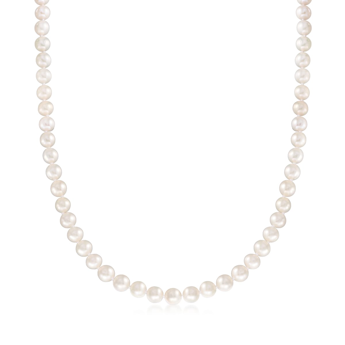 Cultured Pearl Endless Strand Necklace 8mm Pearl Color & Multi Length US Seller Cultured Pearl Endless Strand Necklace 8mm Pearl Color & Multi Length US Seller
