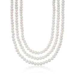 7-8mm Cultured Pearl Endless Necklace