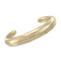 Italian 14kt Yellow Gold Cuff Bracelet
