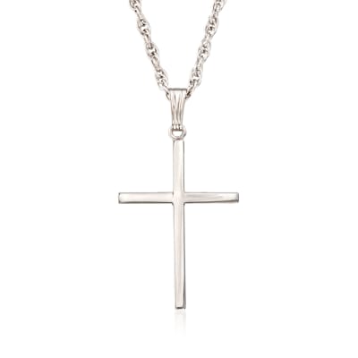 Sterling Silver Etched Gentleman Necklace