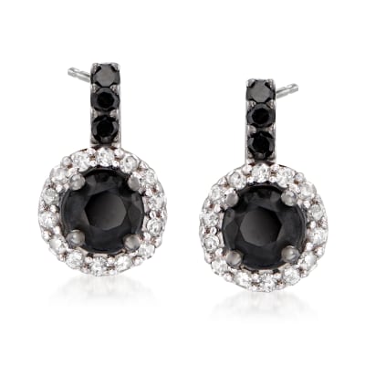 Diamond Drop Earrings