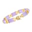 Lavender Jade in Gold Over Sterling; Currently Selected