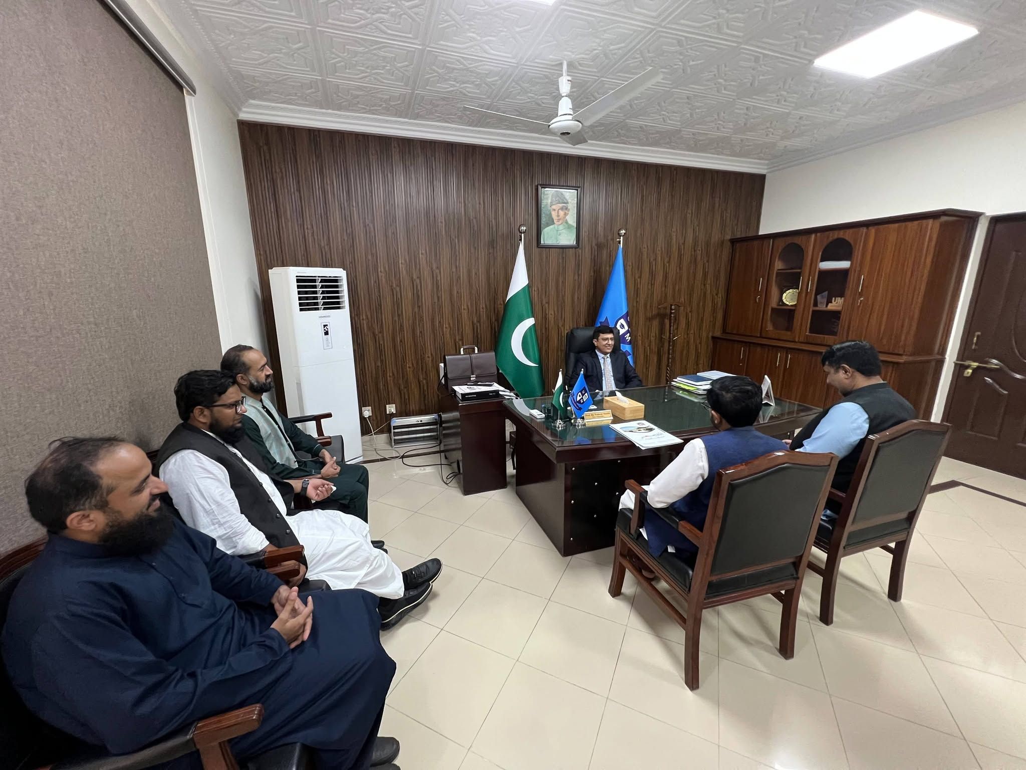 Delegation from Al-Fajr Institute Mari Indus Visits the University of Mianwali - photo 2