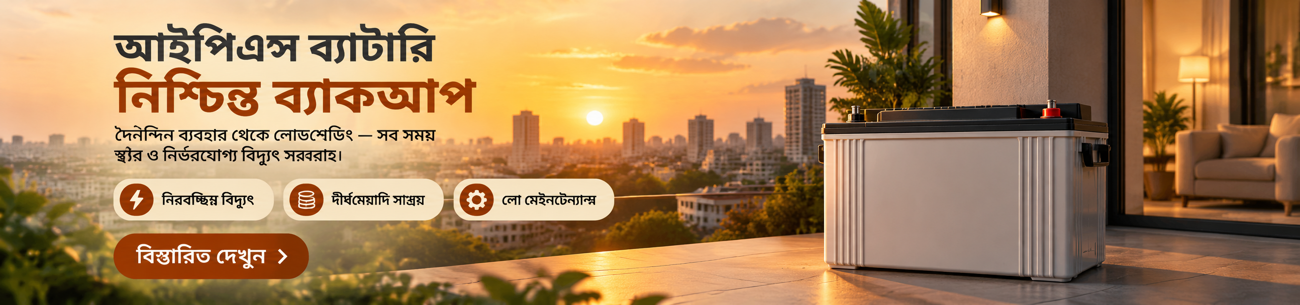 আইপিএস ব্যাটারি - হেভি ডিউটি টিউবুলার ও লিথিয়াম ব্যাটারি কালেকশন