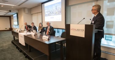 Francisco Ugarte, Andrés Hoyos-Ramírez, Monique Mavignier, Tomás Allende and Maurizio Levi-Minzi NEW YORK: how distressed investors can avoid reputational damage in Latin America